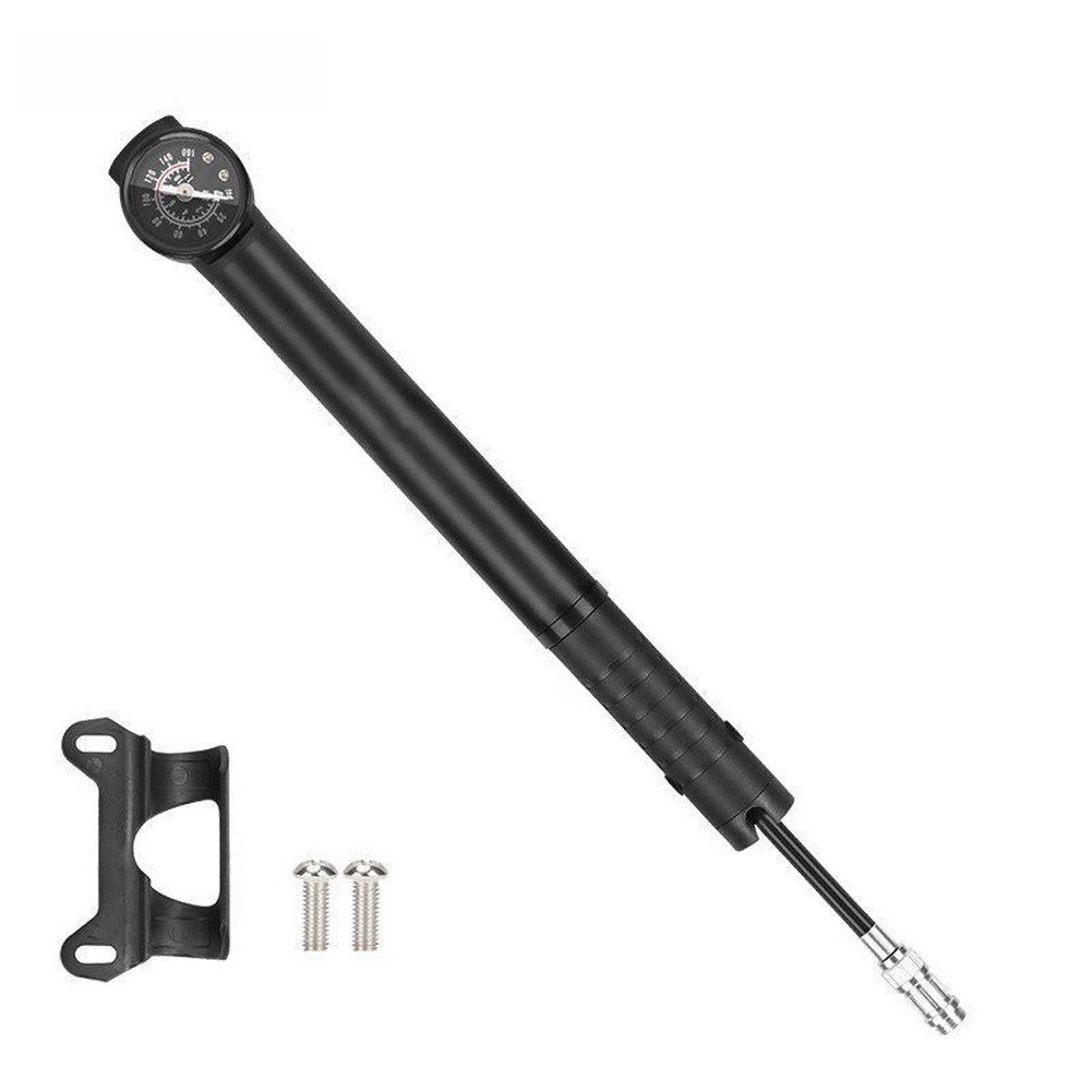 Bike Pump Frame Mount - Lichtgewicht fietspomp met dubbele cilinder, 160