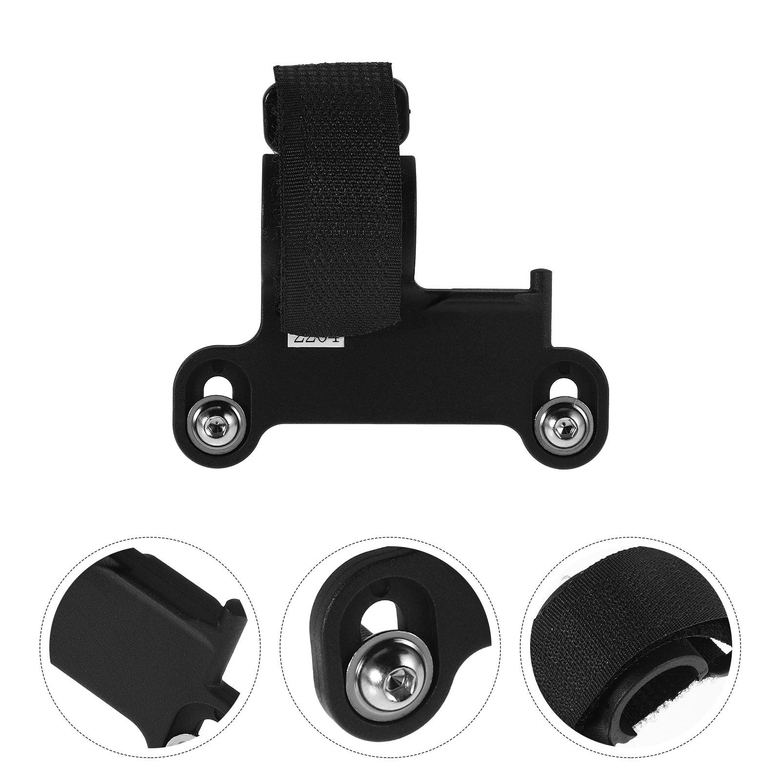 Bike Pump Frame Mount - Compacte fietspomphouder Nylon riembevestiging voor racefietsframes
