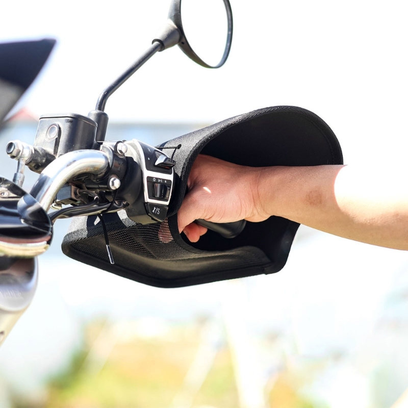 Cycling Commute Essentials - 2-pack motorhandschoenen met snelsluiting Lichtgewicht fietshandschoenen