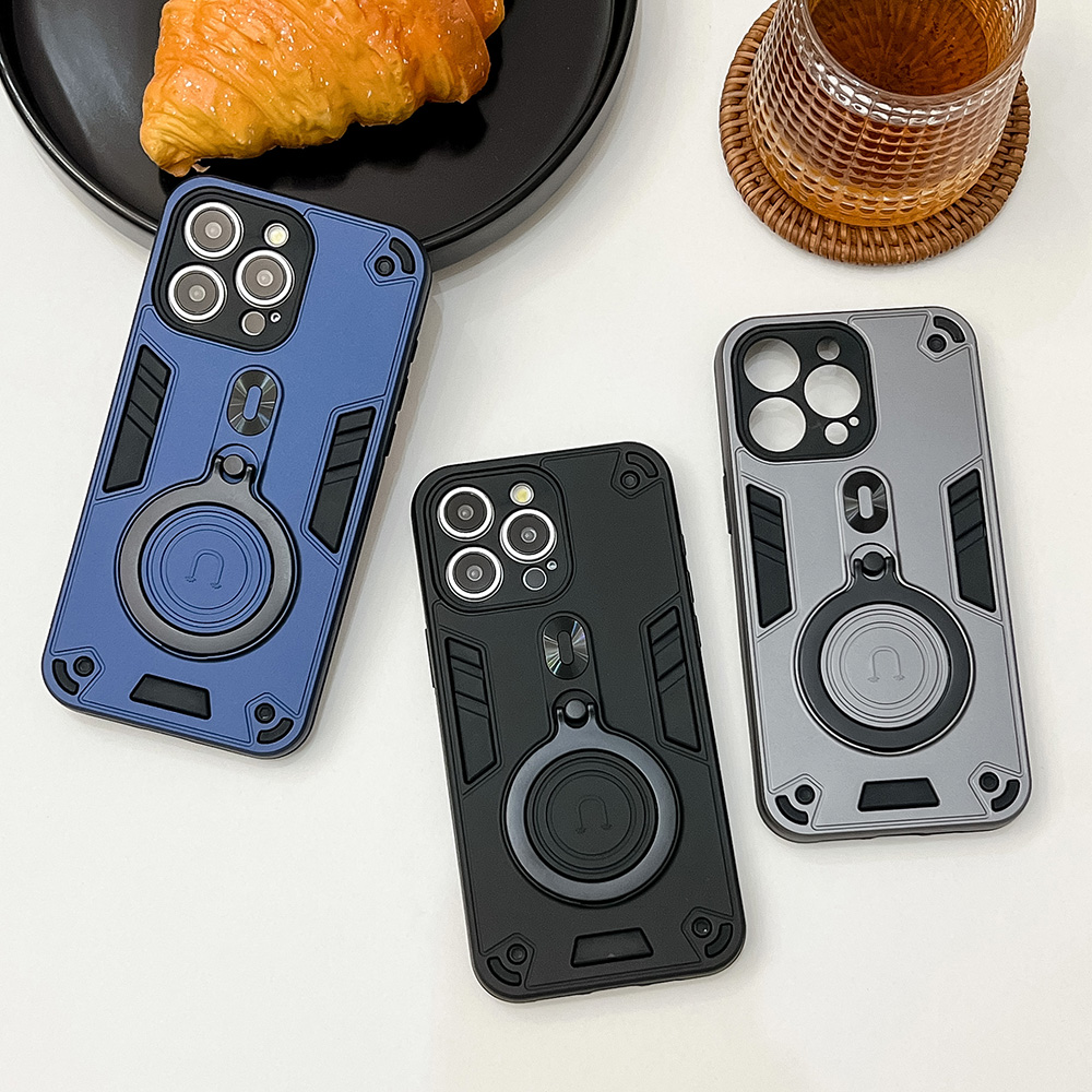Kickstand Adjustable - Magnetische Ring Kickstand Telefoonhoesje voor Apple