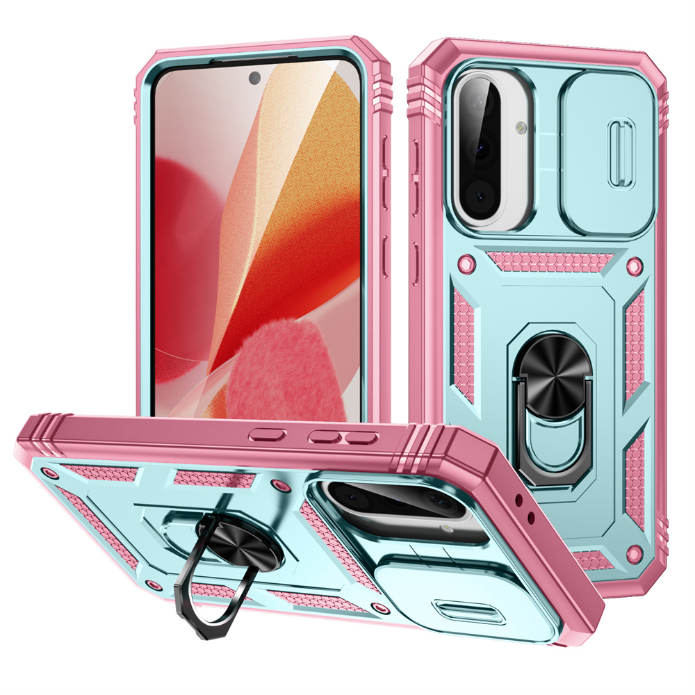 Kickstand Adjustable - 360-ringhouder standaard schuif camera bescherming telefoonhoesje