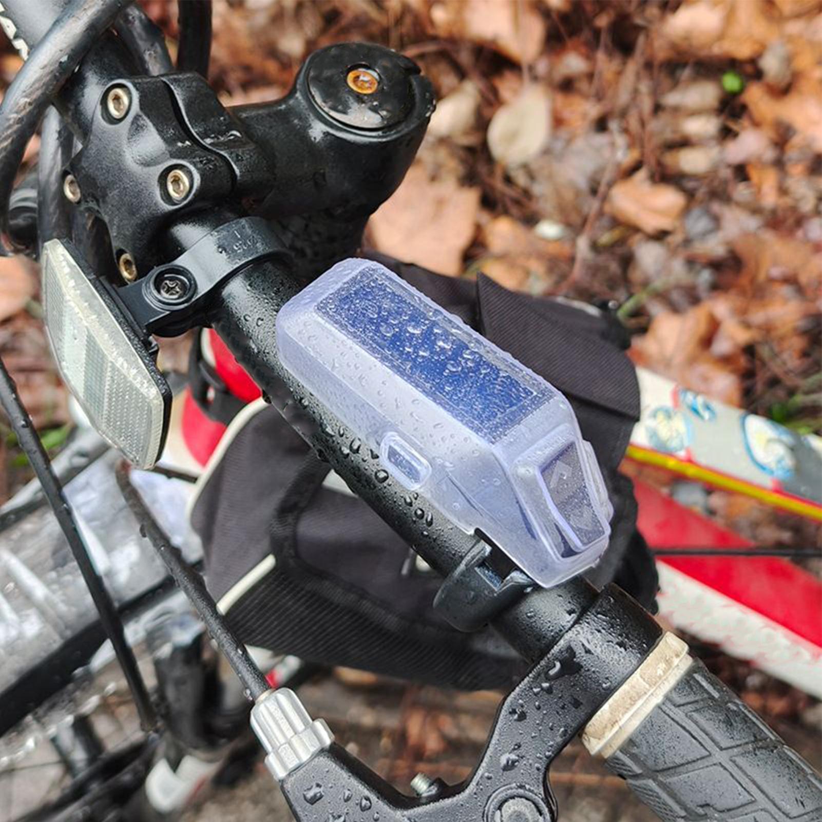 Commuting With Road Bike - Transparante elektrische fietsdisplaykast Waterdicht beschermend schild