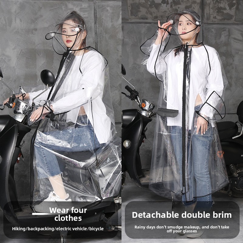 Transparante EVA regenponcho m - Cycling Commute In Rain recensie en prijs