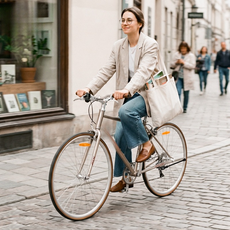 Fiets met platte stuur, racefi - Cycling Commute Speed recensie en prijs