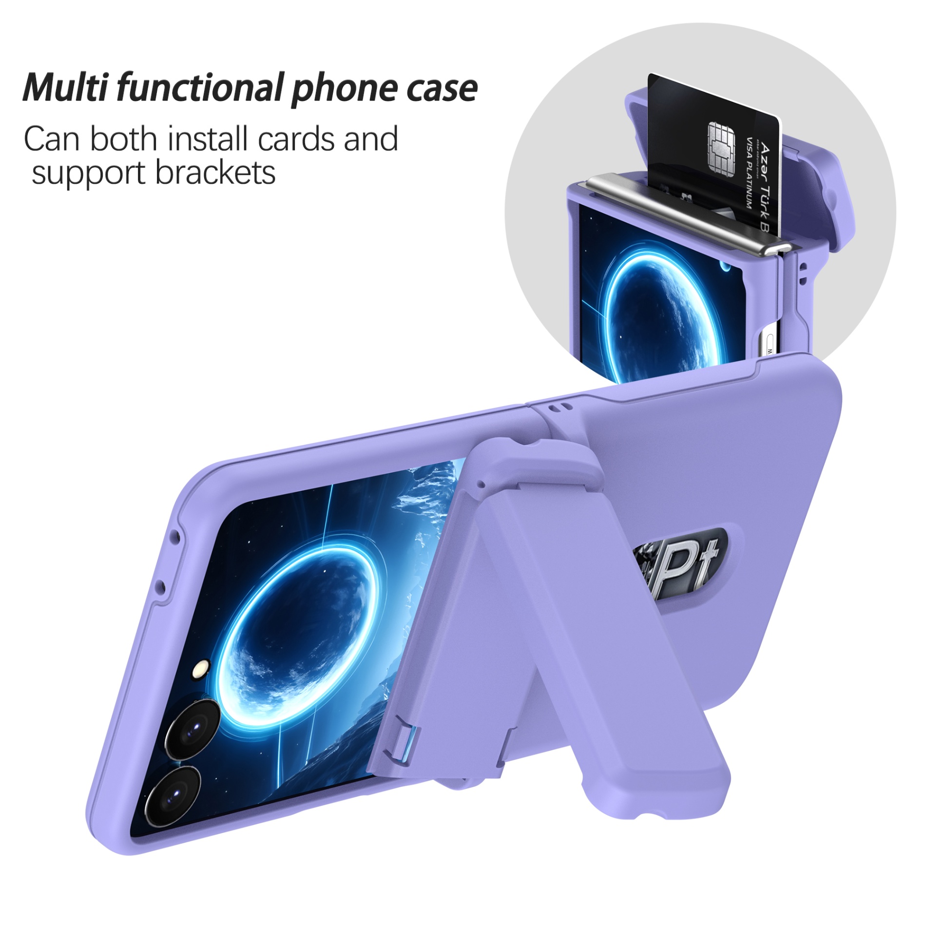 Telefoonhoesje met standaard,  - Kickstand Adjustable recensie en prijs