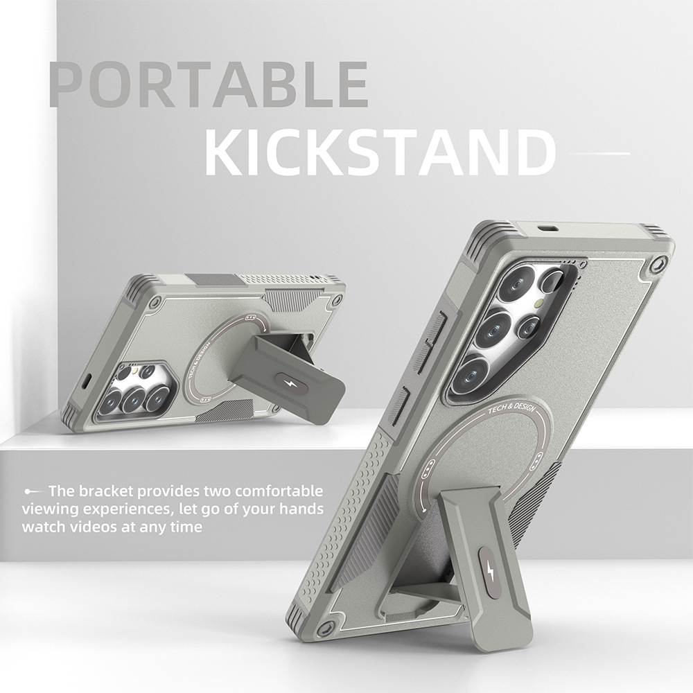Magnetische hoes voor Samsung  - Kickstand Adjustable recensie en prijs