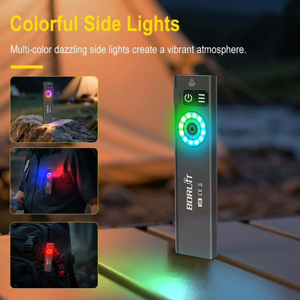 BORUiT U8 650LM EDC LED-zaklam - Cycling To Work recensie en prijs