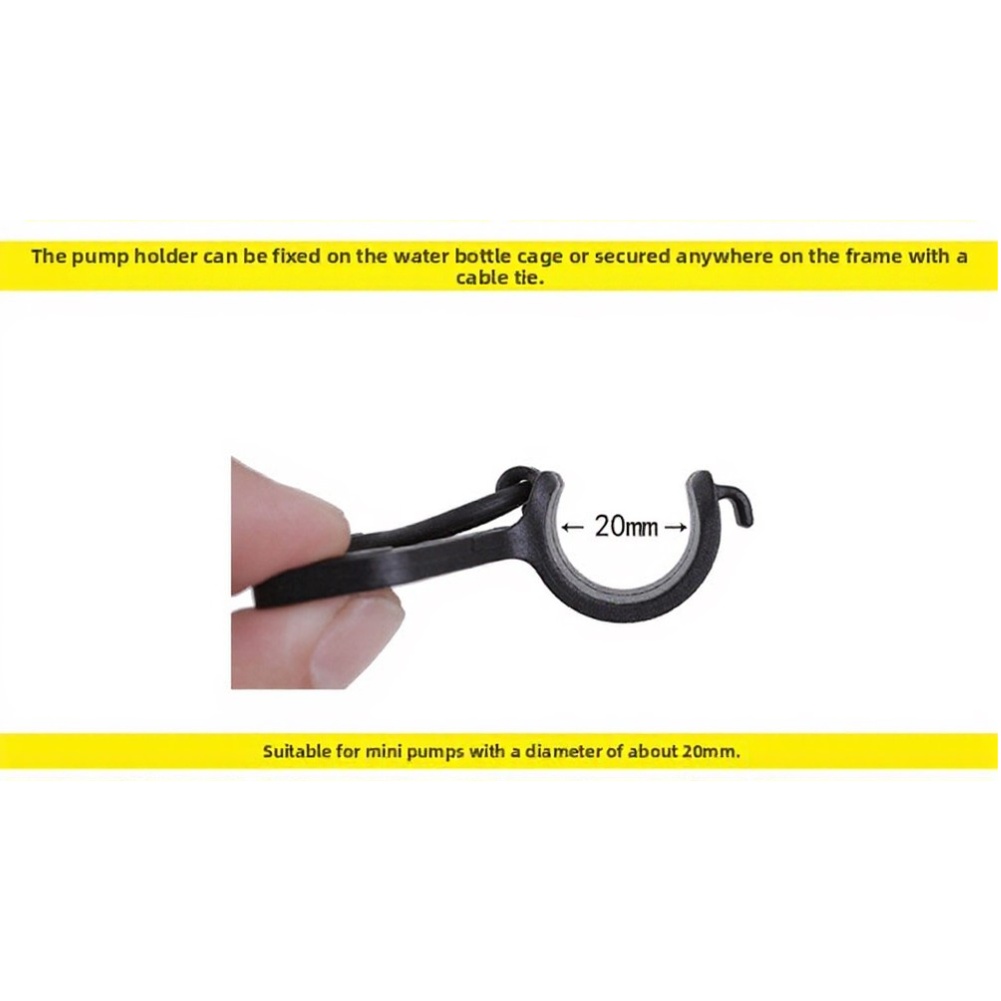 Vloerpomp houderset 2 stuks ny - Bike Pump Frame Mount recensie en prijs