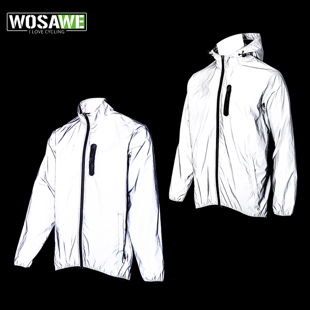 WOSAWE Volledig reflecterende  - Cycling Rain Jacket Commute recensie en prijs