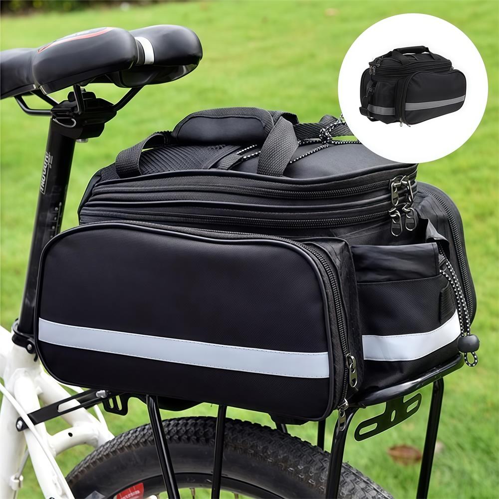 Fiets achterdrager tas fietsta - Cycling Commute In Rain recensie en prijs