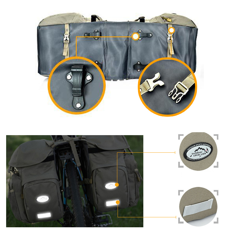 Fietsachterdrager Dubbele Fiet - Panniers Waterproof Rear recensie en prijs