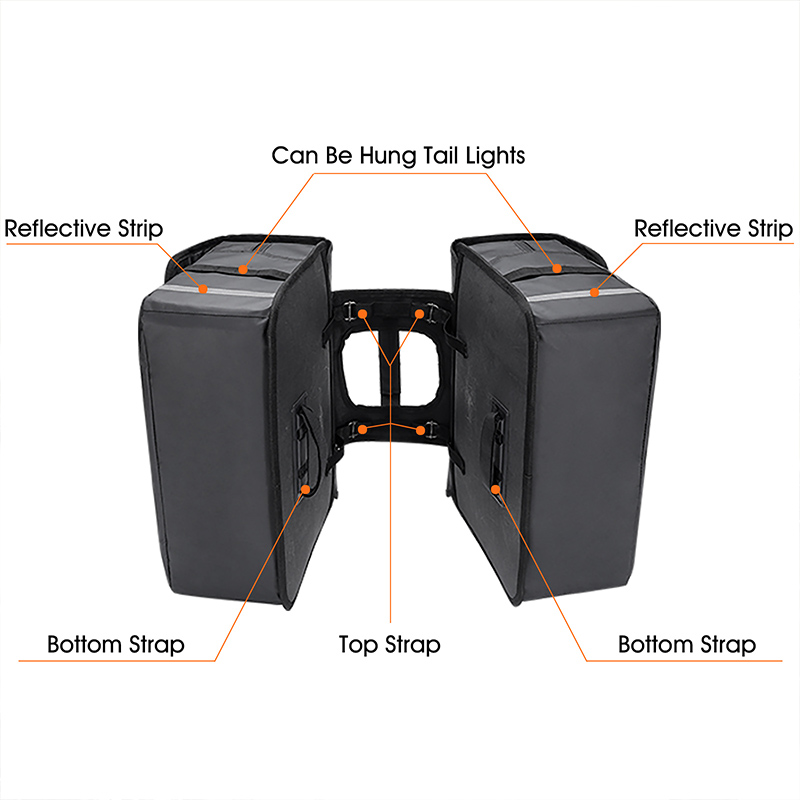 WEST BIKING 36L Grote Capacite - Panniers Waterproof Rear recensie en prijs