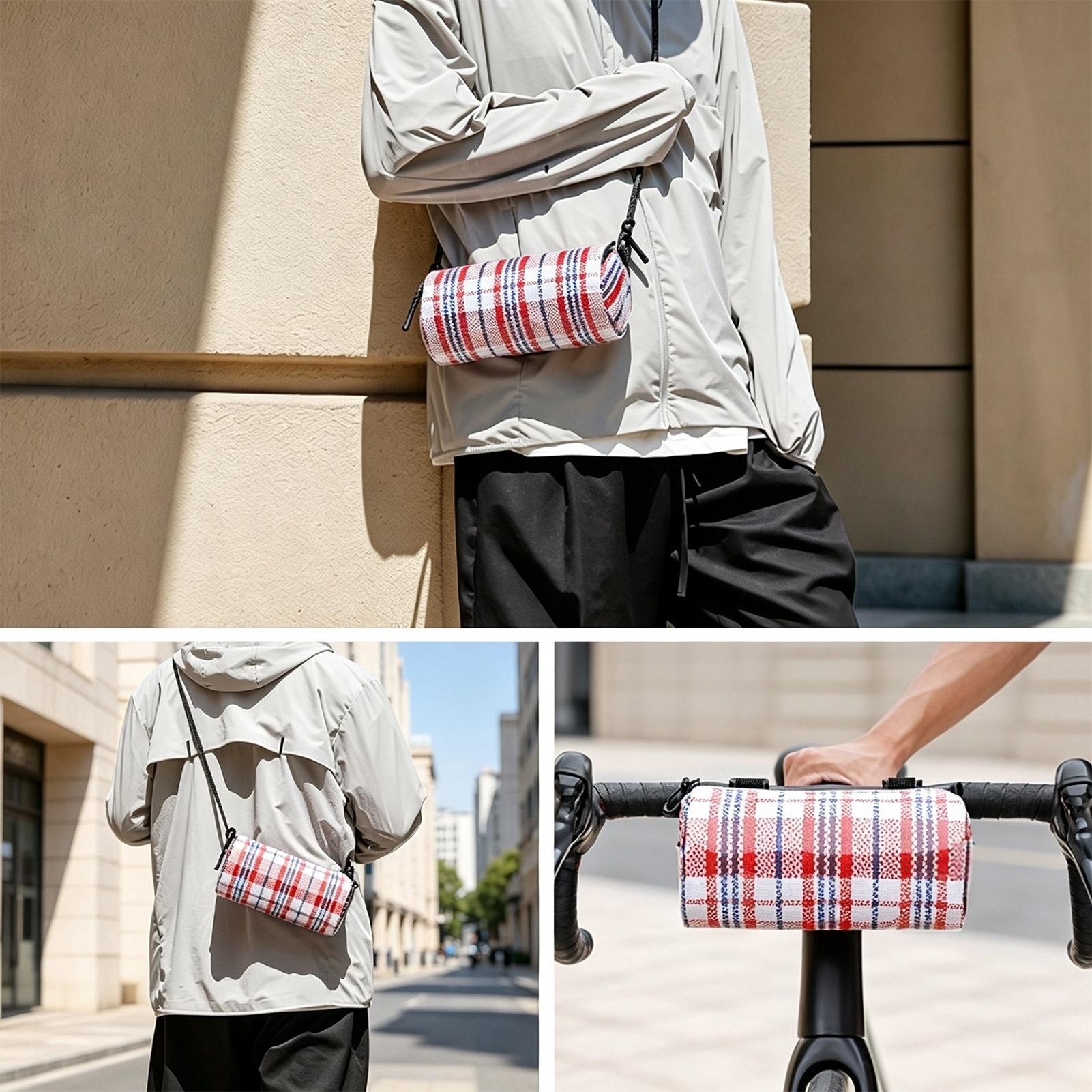 Fietsvoortas met schouderriem, - Waterproof Cycling Commute recensie en prijs