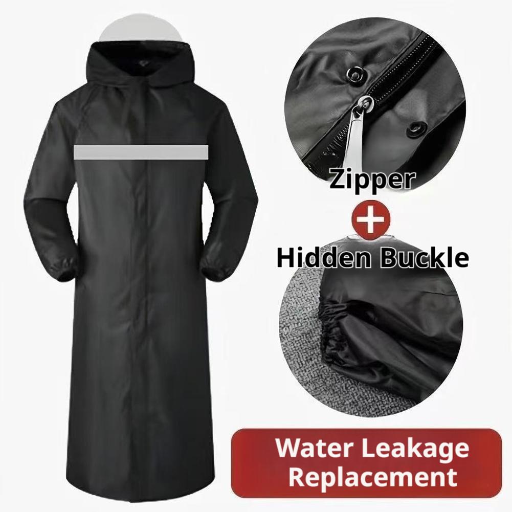 Waterdichte regenponcho met ca - Cycling Commute In Rain recensie en prijs