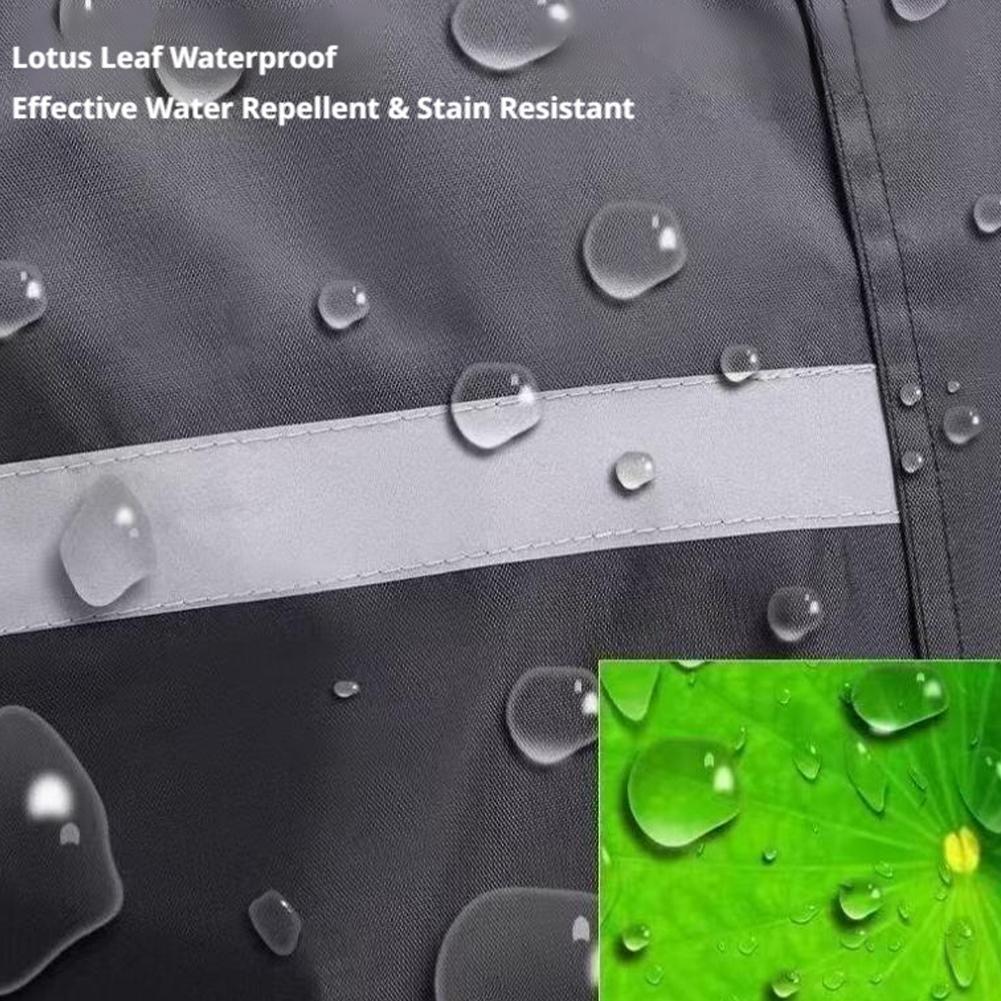 Waterdichte regenponcho met ca - Cycling Commute In Rain recensie en prijs