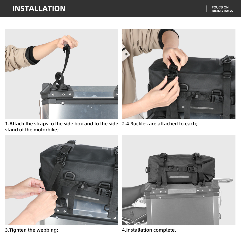 Rhinowalk Motorbox Top Fietsta - Panniers Waterproof Rear recensie en prijs