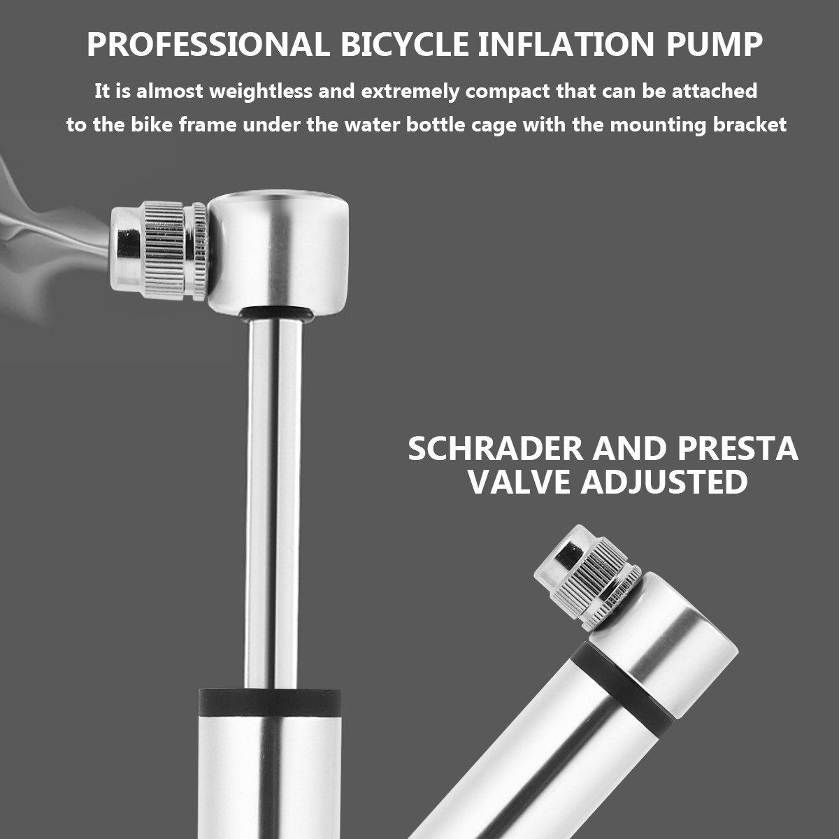 Fietspomp en Reparatieset voor - Bike Pump Frame Mount recensie en prijs