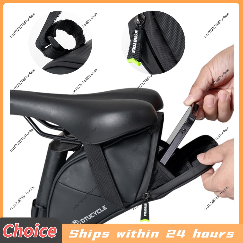 Fietszadeltas met fietsriem -  - Saddle Bag Under Seat recensie en prijs
